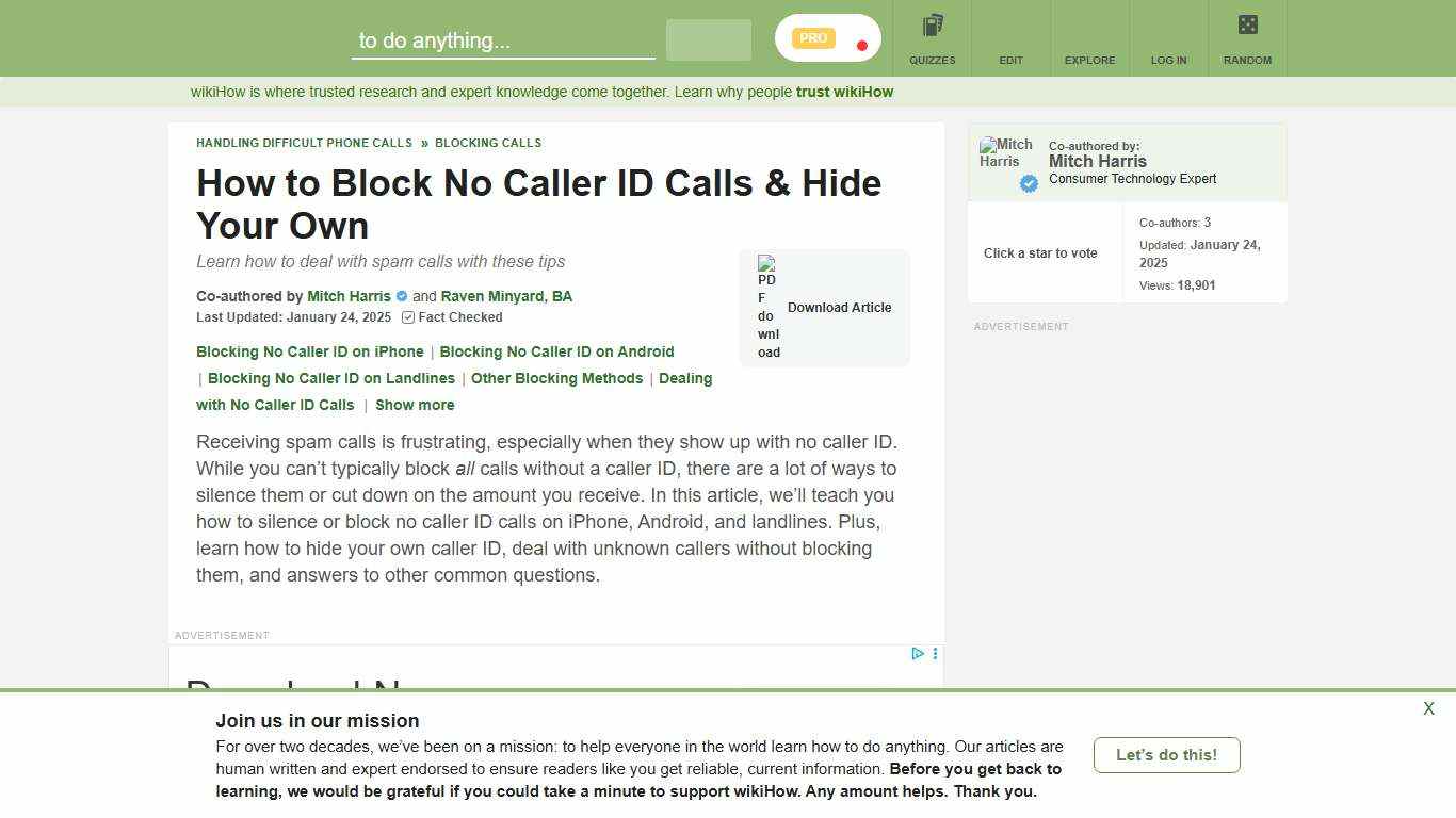 How to Block No Caller ID on iPhone, Android, & More